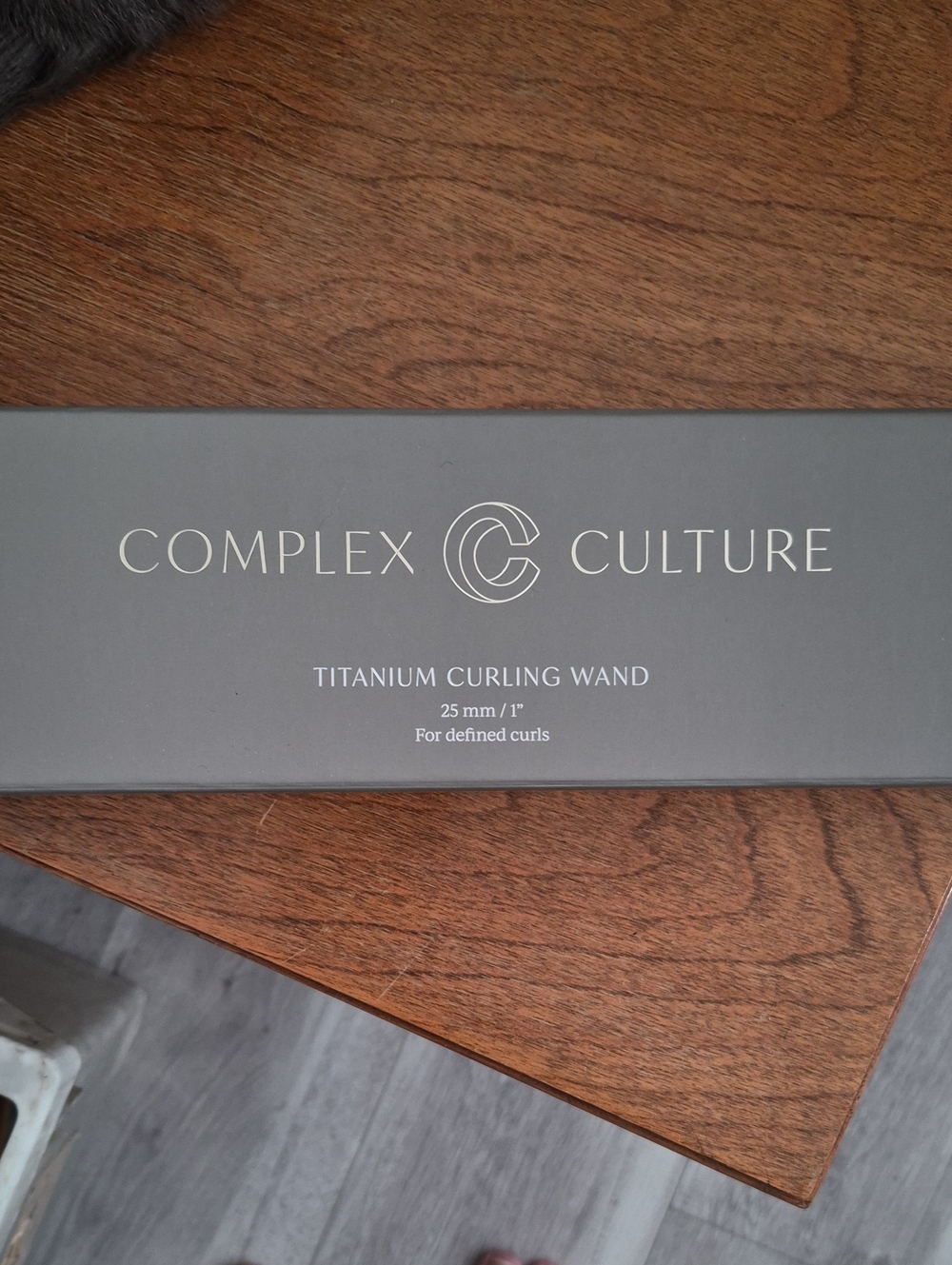 Complex Culture Titanium Curling Wand - Gray